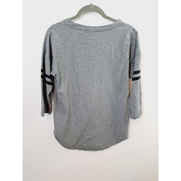 Nike Women's Gray Just Do It 95 Graphic Tee 3/4 Sleeve Size Small - Picture 2 of 6